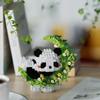 Le Cross-border High Meng Lan Giant Panda Building Blocks - Tiny Educational Toy for June 1st Children's Day