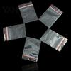 100Pcs Mini Reclosable Zip Clear Portable Storage Bags Pouch for Small Items
