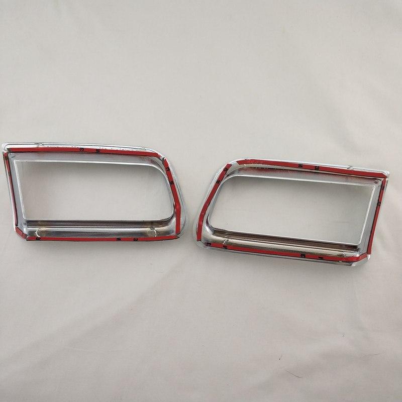 For Toyota Prado FJ150 150 2010 2011 2012 2013 ABS Chrome Car Accessories Plated Front Rear Fog Lamp Cover Trim Paste Style