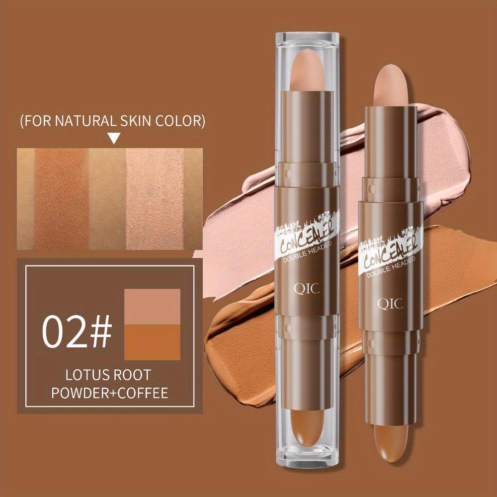 

Хайлайтер с двойной головкой, контурный карандаш, консилер, тени для носа, тени, натуральный 3D крем для контуринга, хайлайтер, хайлайтер 02#