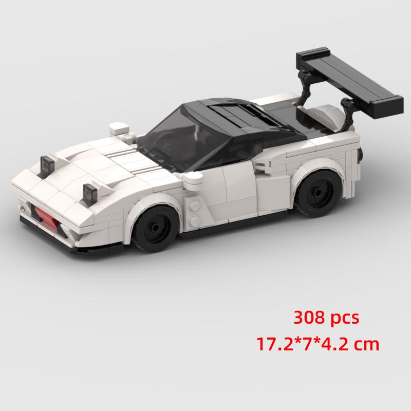 City Speed Champion Sports Car Building Blocks Technique Car Carro Rennau Voiture Vehicle MOC Educational Construction Toys