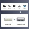 Cablecc USB Male to Female Extended Data Flat Slim FPC 200CM for and Printers 2.0 Type-A Cable, FPV, Disks, Scanners,