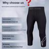 Li Ning Letter Logo Fashion Print Slim Fit Seven-Point Fitness Pants Men Pants YZMB-YUQV003