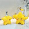 Cute Foaming Soap Dispenser 400ML Ceramic Star Lotion Bottle  Hotel Household