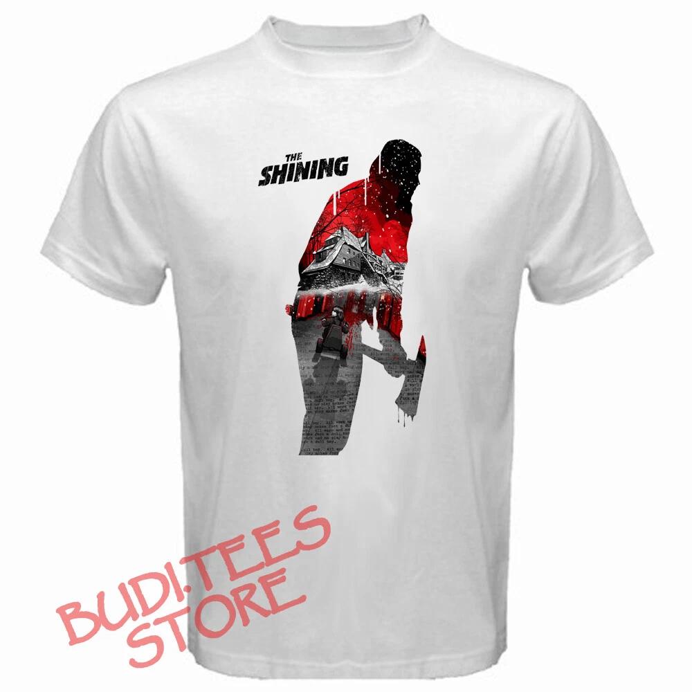 The Shining Horror Movie Men s T-Shirt Women s Tee Top Unisex White Size S-5XL 4XL