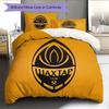 Biancheria da letto con motivo FC Shakhtar Donetsk Decorazione per la casa Regalo di compleanno (1 * copripiumino + 2 * federa, senza nucleo)