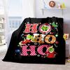 Christmas Gift Comedy Movie How the Grinch Stole Christmas blanket home warming, four season bed decoration sofa cover flannel throwing blanket K18