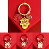 Adorable Dragon Year Metal Keychain Cute Alloy Car Bag Charm For Couples
