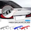 For Volkswagen Car Rear Mini Spoiler Wing Motorcycle Small Model Canard Tail Winglet ABS Carbon For Volkswagen R Line Golf MK4 M