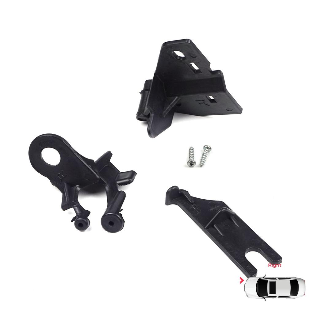 BHL517 Headlight Holder Mount Repair Bracket Tab Set Right Side for Renault Clio MK4 BH KH Estate HB Van 2012-2020 260106624R