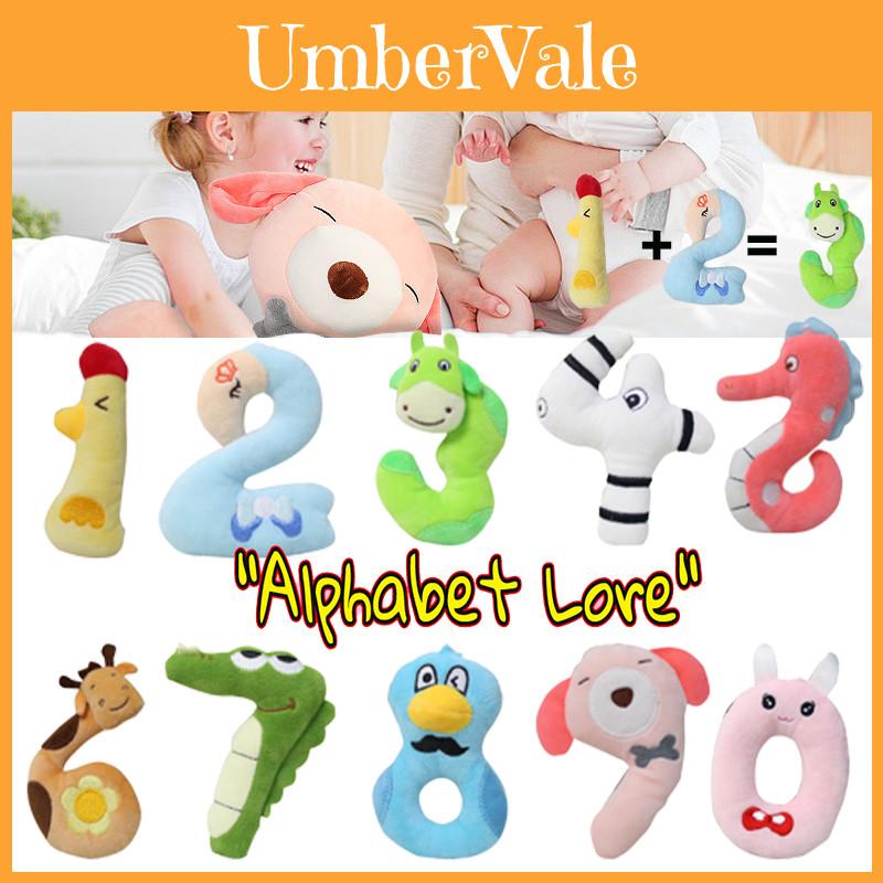 Plüschtier Kuschelgeschenk Für Baby Kinder Alphabet Lore Zahlenblöcke