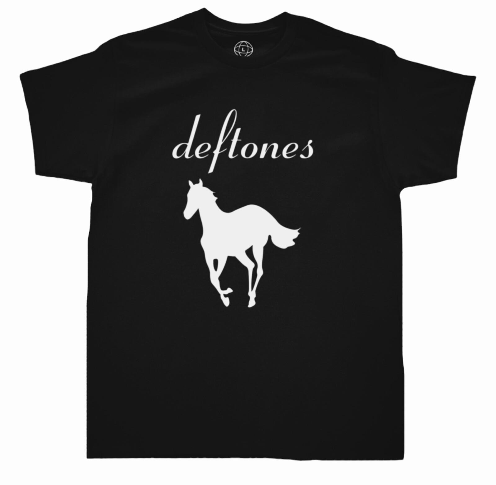 Deftones White Pony Men s T-Shirt - Cotton - Band - Gift - Crew L