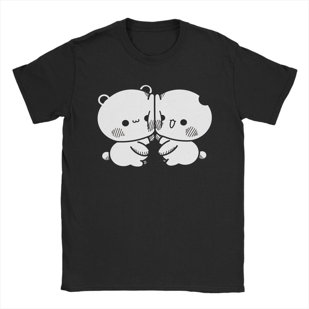 Herren bubu dudu love T-Shirt 100% Baumwolle Kleidung Neuheit Kurzarm Rundhals T-Shirts Geschenkidee T-Shirts