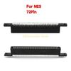 B03C 72Pin Game Cartridge Card Slot Adapter Reader Connector Repair For Entertainment System Compatible For NES Clone Console