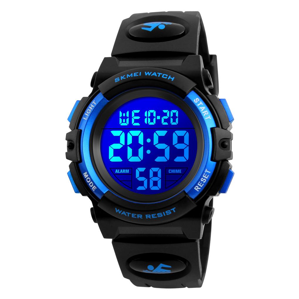 SKMEI Children Watch Chronograph Electronics Digital Sports Watch 5Bar Waterproof Kids Wristwatch For Boys Girls Relogio Infanti