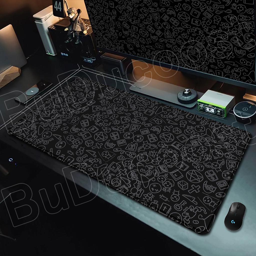 Nuovo Sfondo Gioco The Binding of Isaac Tappetino Mouse Esports Gaming Tappetino Tastiera Antiscivolo Tappetino Grande Scrivania Computer Armadio PC Mausepad