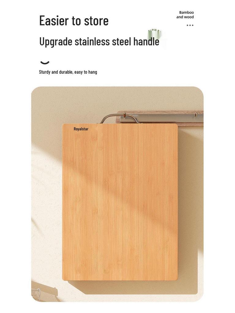 Large Rectangular Willow Wood Cutting Board for Kitchen