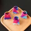 Colorful Ghost Grab Clip Pvc Spooky Hair Claw Fashion Halloween Grab Clip  Kids