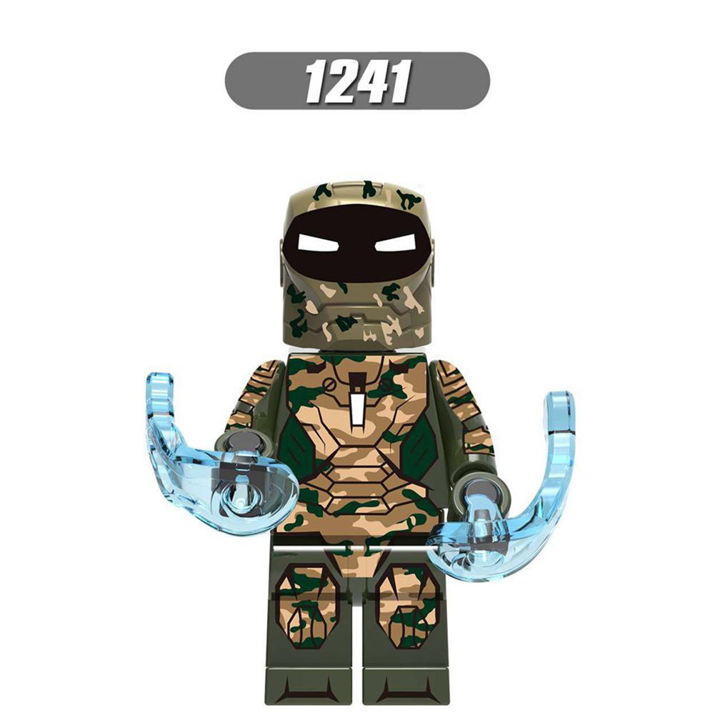 Minifigure Building Blocks Avengers 4 Iron Man Building Bricks Toys Children Early Learning Toys