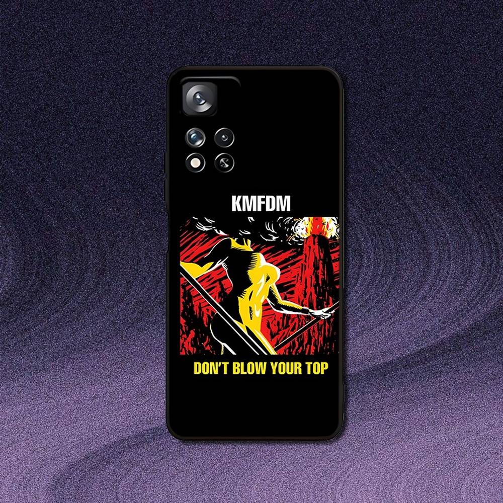 

KMFDM Band Lights Out Phone Case For Samsung S 25,24,23,22,30,21,10,9,Ultra,Plus,Lite,FE,4,5G Black Soft Case Samsung S225G