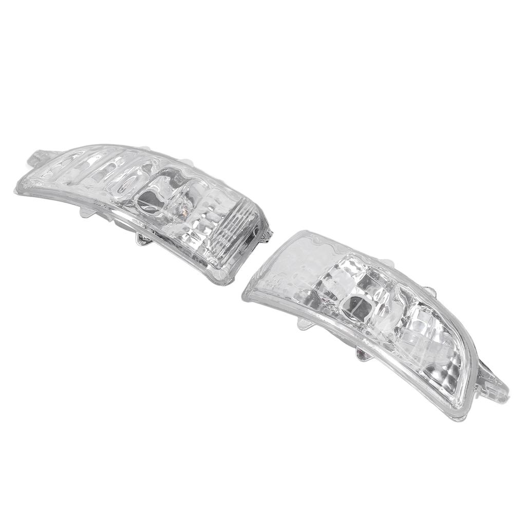 1 Para Przedni Kierunkowskaz w Lusterku Pokrywa Przezroczysta Zamiennik Dla S80 II AS 124 2007?2013