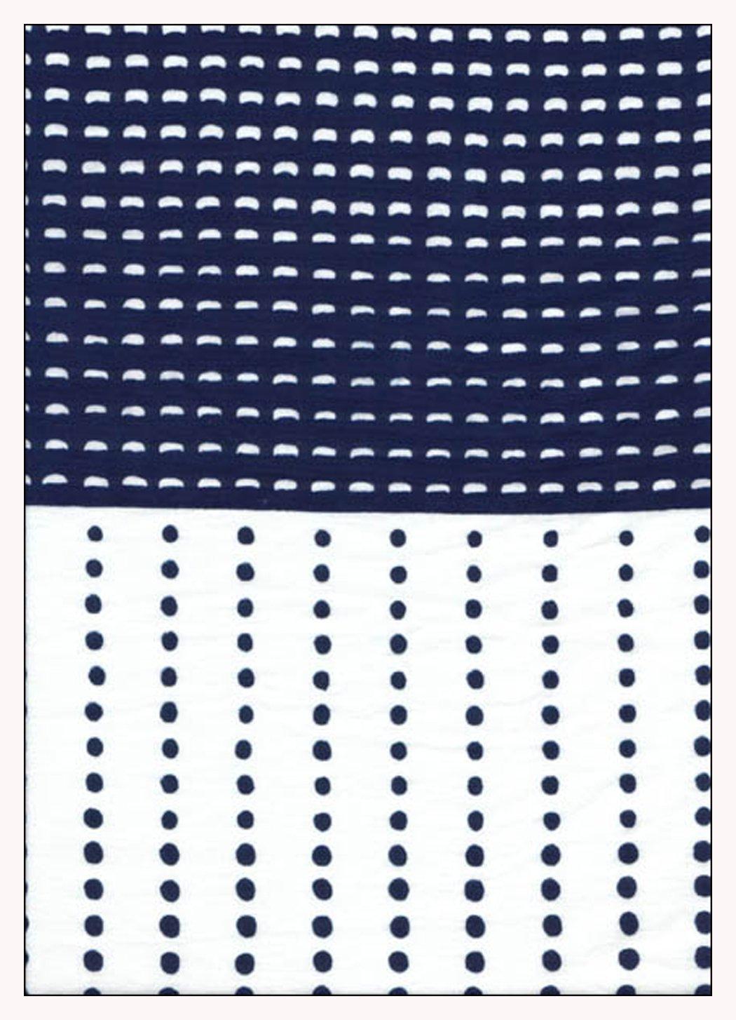 

Tenugui made in with a stencil Niwa-zome (hand towel) - Chū-sen dyeing, 100% cotton, Japan, pattern.