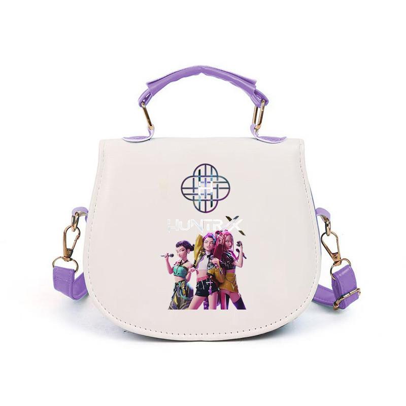 Mädchen Kpop Jäger Derpy Rumi Zoey Mira Bedruckte Schultaschen Kinder Freizeit Schultertaschen Crossbody Bags