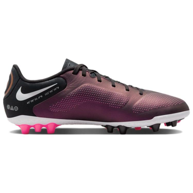 Nike Tiempo Legend 9 Academy AG Soccer Shoes Unisex Soccer Shoes Purple White DV8188-510