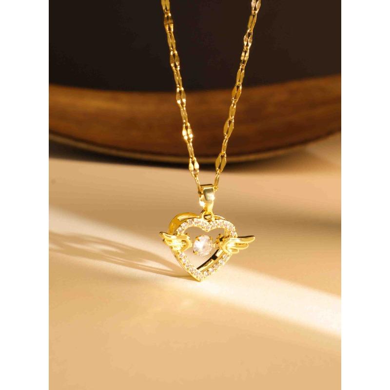 Necklace - Women's Summer Dynamic Heart-shaped New Style Multi-purpose Necklace - Women's Fashion with High-Class Appeal