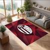 Bologna FC Soccer Football Pattern Soft Area Rug Non Slip Indoor Floor Carpet Sports Decor Mat for Bedroom