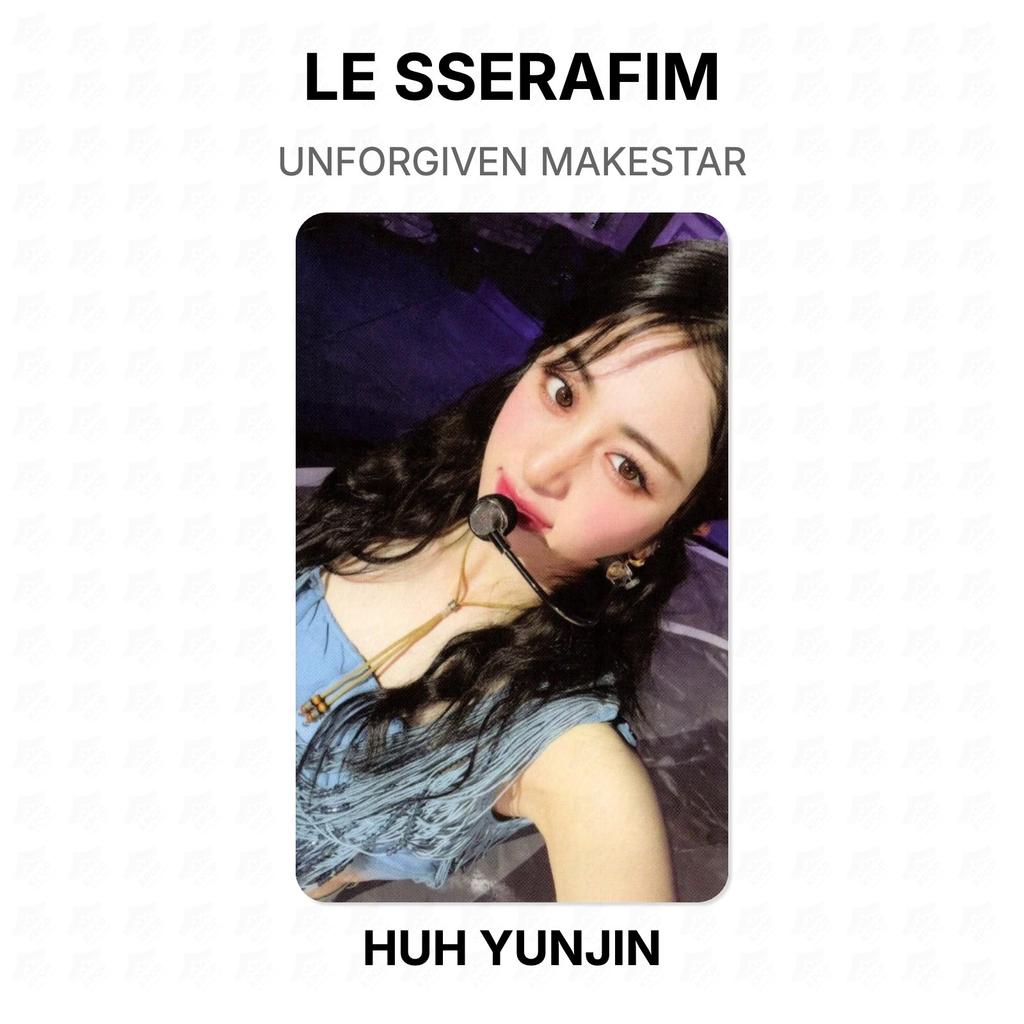 LE SSERAFIM UNFORGIVEN MAKESTAR Official Photocard