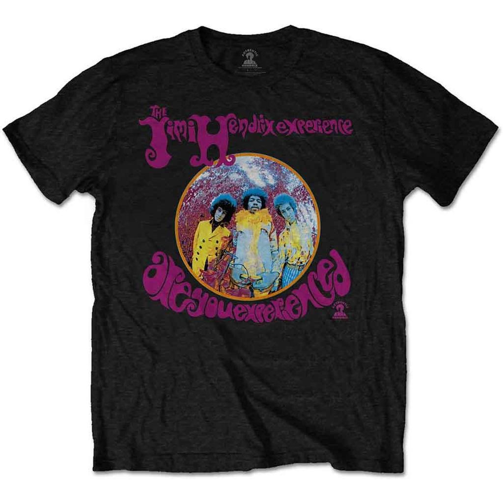 Jimi Hendrix: Are You Experienced Black T-Shirt (Officially Licensed) Small