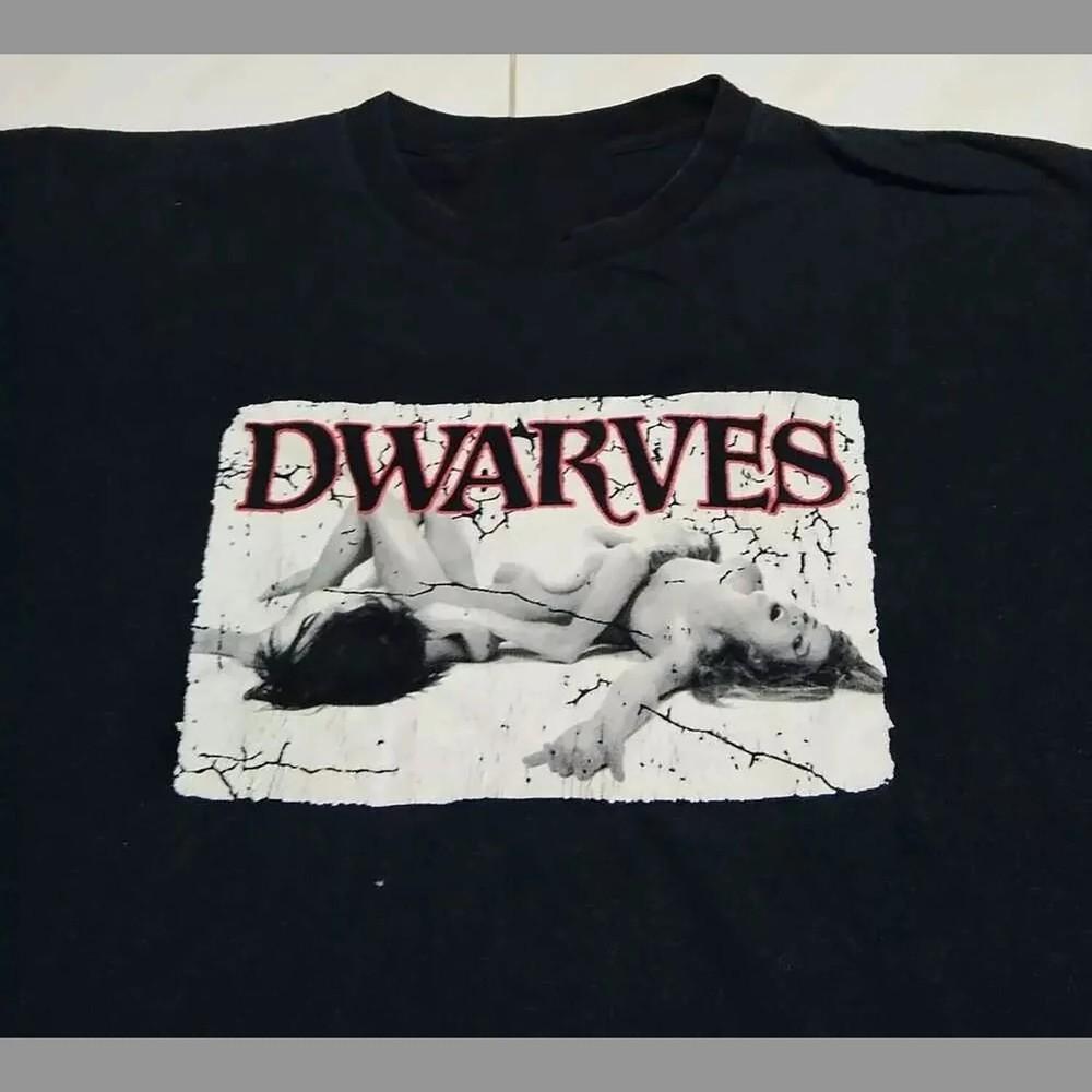 Vintage THE DWARVES BAND  Black Cotton Unisex All size S-5XL 1HRC68 Unisex T-Shirt S
