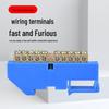 6-14 Hole DIN Rail Copper Busbar Distribution Box & Neutral Terminal Block