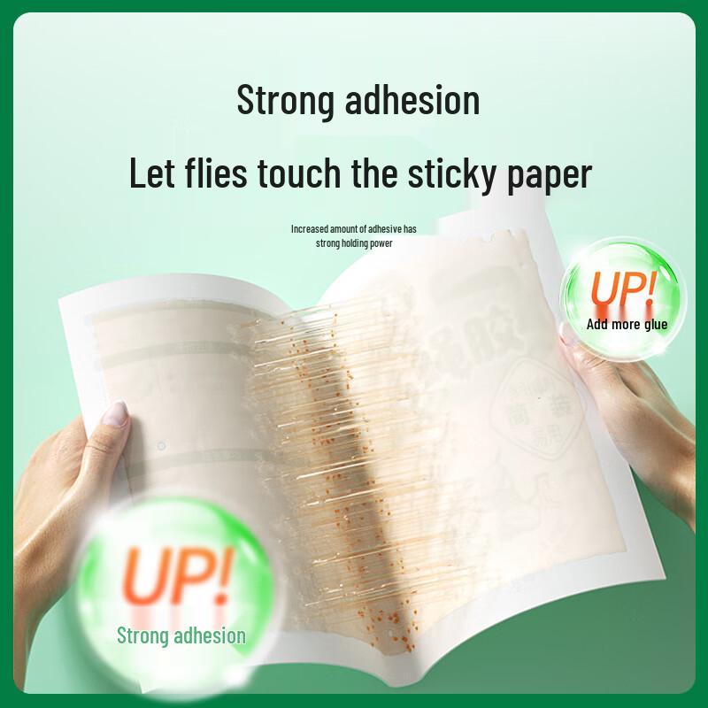 Green Leaf Sticky Fly Traps