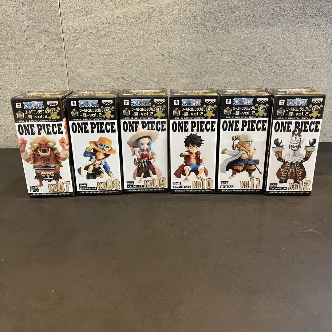 

[USED] One Piece World Collectible Figure -Kagayaki- vol.2 6-piece set