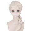 RyuuCos Frozen Elsa Wig Cosplay Hairnet Heat Resistant Disguise Costume Gift Event Halloween Christmas School Festival Cultural Festival Festival