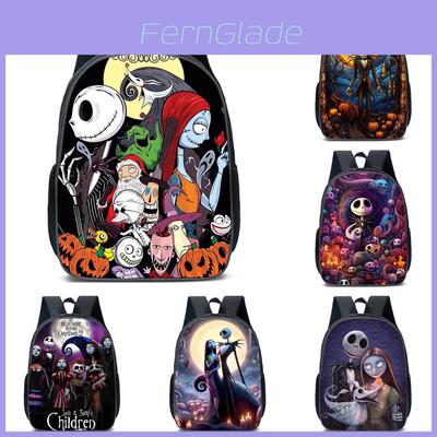 Vibrant The Nightmare Before Christmas Backpack For Kids And Teens School Bag