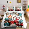Life Is a Gamble Design Set Bedding Duvet Cover Set Duvet Cover Pillowcases (1*Duvet Cover 2*Pillowcases, Without Duvet Insert)