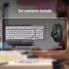Logitech K848 Custom Hot-Swappable Mechanical Keyboard with G502 HERO Wireless Mouse Combo