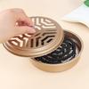 Multifunction Mosquito Coil Tray for Fishing Camping Portable Indoor Outdoor Mosquito Incense Box Metal Round Rack Plate