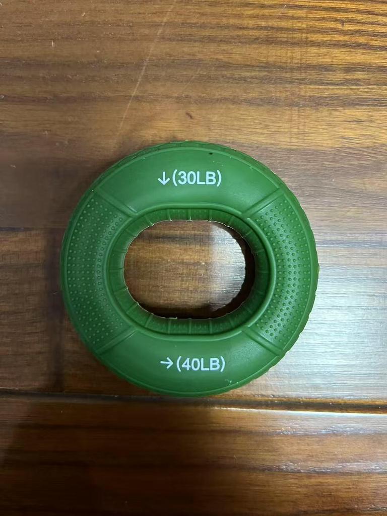 Silicone Dual Resistance Grip Ring for Hand Strengthening and Rehab