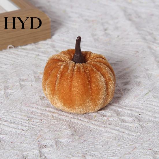 Plush Pumpkin Decor for Fall 20 PCS Velvet Decorative Ornaments, Multi-Color Artificial Harvest Thanksgiving Table Decorations Mantel Shelf, Farmhouse