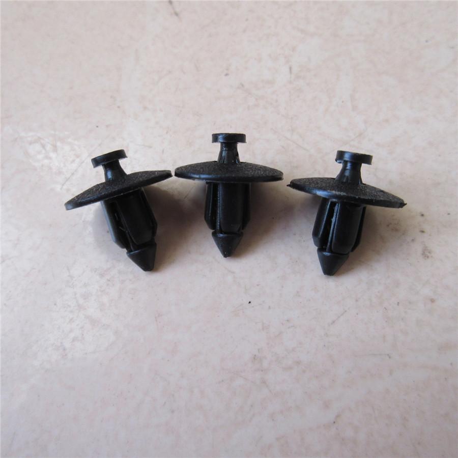100PCS Car Bumper Leaf Plate Fender Trunk Screw Rivets Set Auto Fastener Clips