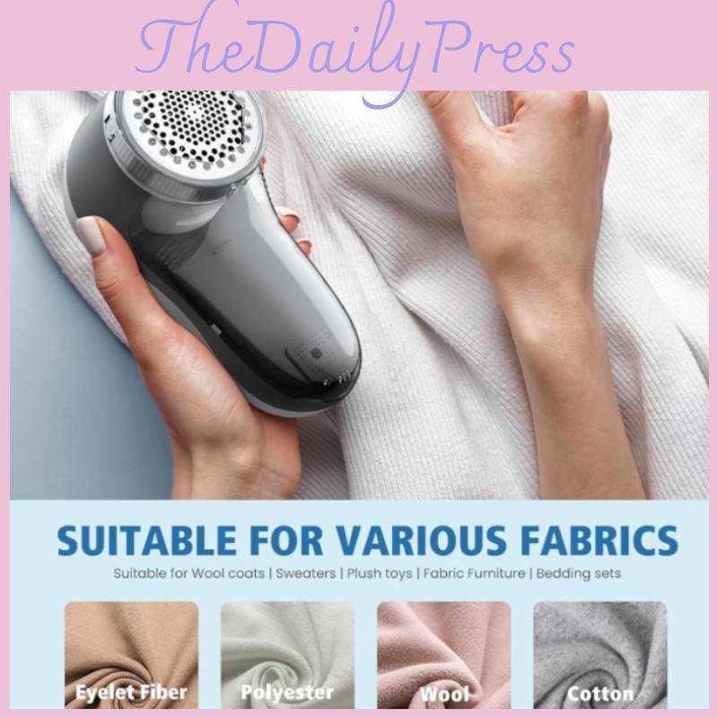 Electric Fabric Shaver With Usb Charging Suitable For Daily Clothing Clean Use