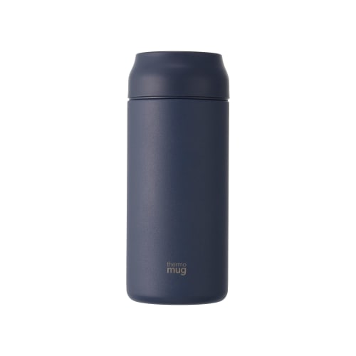 THERMO MUG ALLDAY Stainless Steel Thermo Mug, 360ml, Navy, Double-walled Vacuum-Resistant, AL21-36A