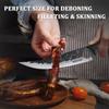 Stainless Steel Boning Knife w/Knife Sheath Fruit Knife Handmade Forged Knife Peeling Knife Fruit Vegetable Fish Meat Cleaver