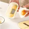 New PP&Stainless Steel Garlic Grater Tool Manual Multifunctional Vegetable Slicer Garlic Smasher Kitchen