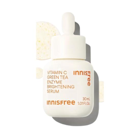 Innisfree New Vita C Green Tea Enzyme Dark Spot Toning Serum Brightening & Radiance Care 30ml