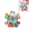 Jormftte Baby Sensory Toy, Silicone Teething Ball, Tactile Training Toy, 156g, Safe & Non-Toxic